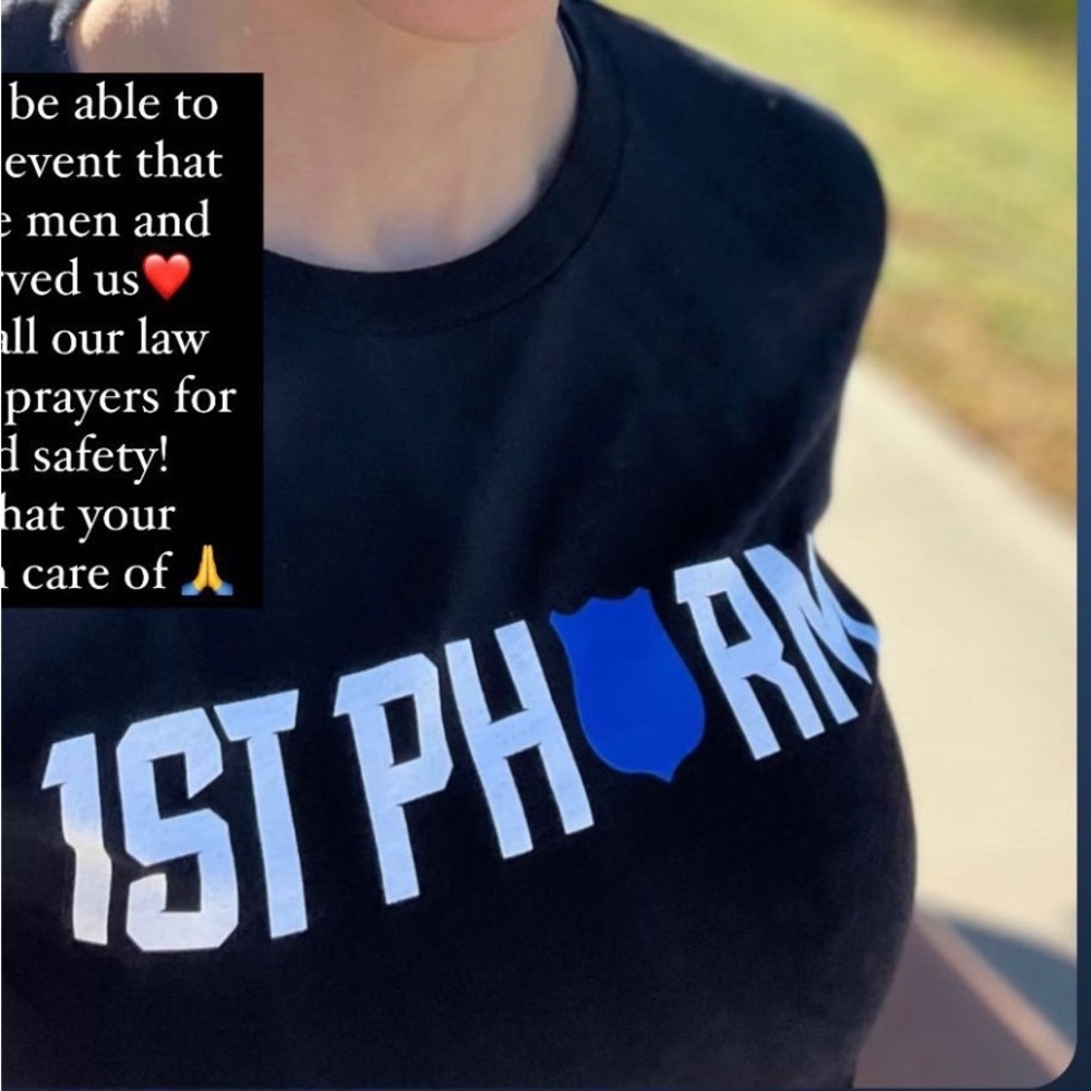 ISO 1st Phorm We back the Blue T-Shirt